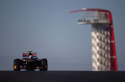 Jean-Eric Vergne rueda en el Circuito de las Américas