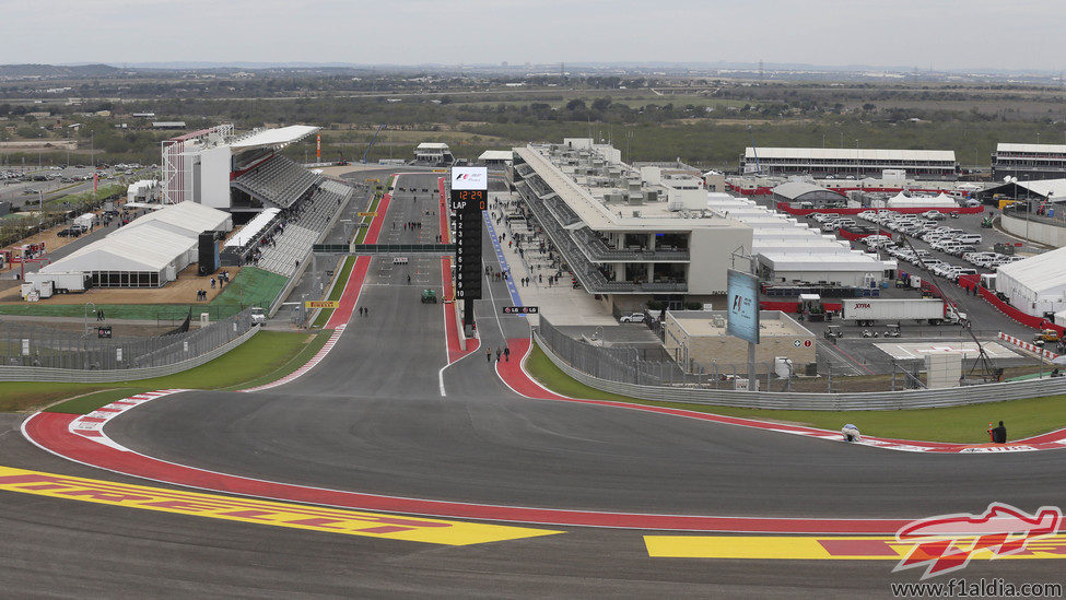 Curva 1 del Circuito de las Américas