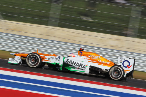 Paul di Resta rueda con los medios en el Circuito de las Américas