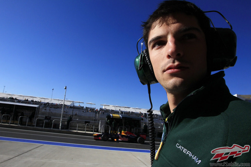 Alexander Rossi estará con Caterham durante el fin de semana en Austin