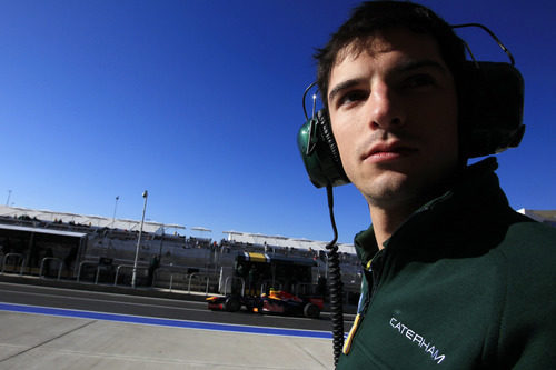 Alexander Rossi estará con Caterham durante el fin de semana en Austin