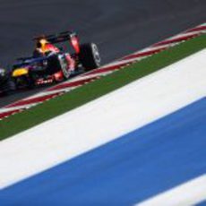 Sebastian Vettel logró la 'pole' en Estados Unidos 2012