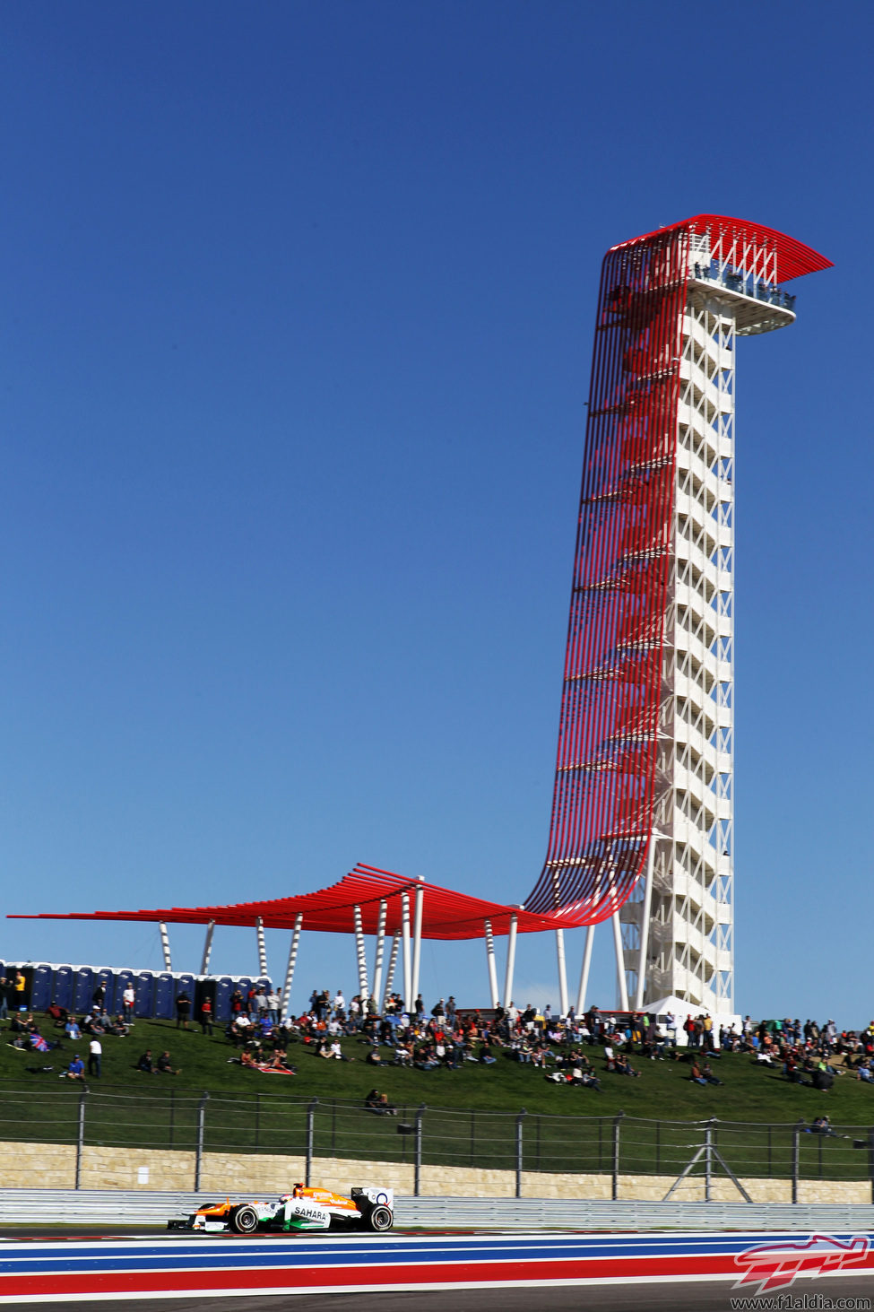 La torre del Circuito de las Américas