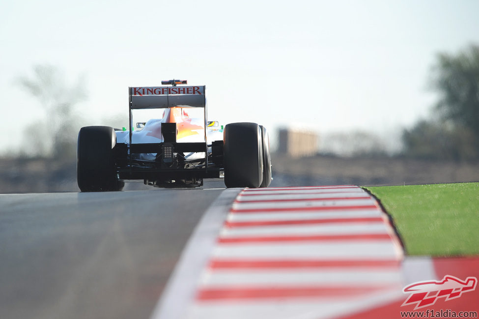 Paul di Resta, a punto de abrir el DRS