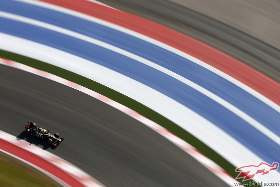 Romain Grosjean, gran papel en la Q3