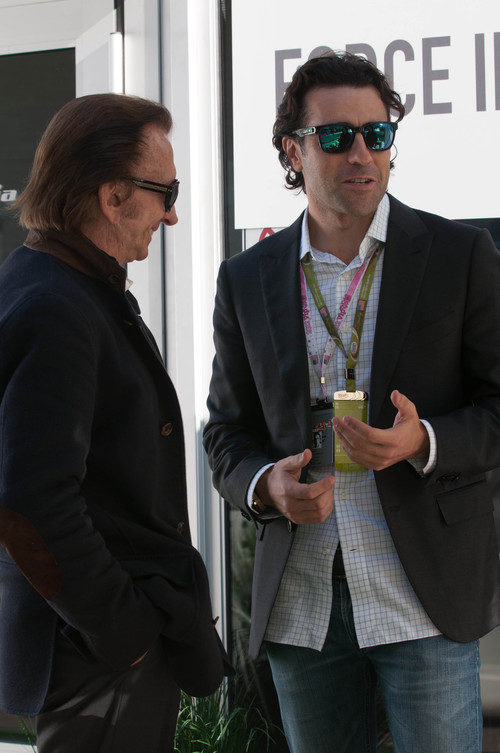 Dario Franchitti y Emerson Fittipaldi en Estados Unidos