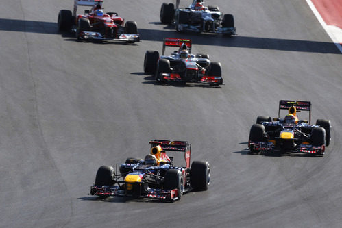 Los Red Bull lideran el GP de Estados Unidos 2012