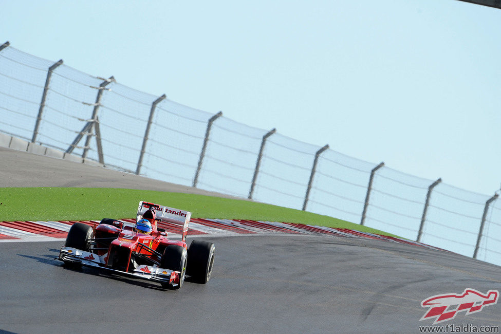 Fernando Alonso terminó en el podio en el Circuito de las Américas