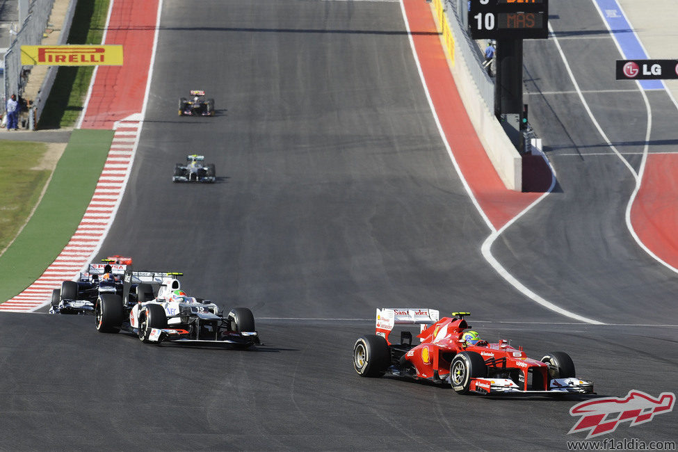 Felipe Massa obtuvo una gran cuarta posición en Austin