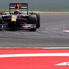 Mark Webber en el GP de España 2009