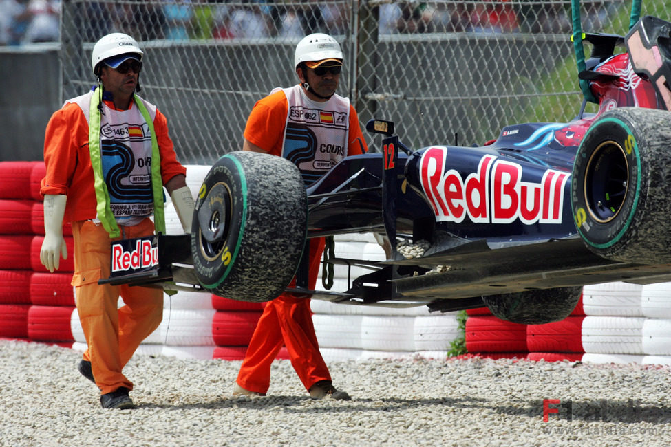 Sebastien Buemi, accidentado