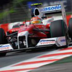 Timo Glock en España 2009