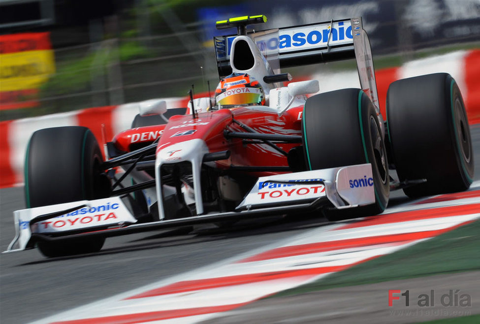 Timo Glock en España 2009