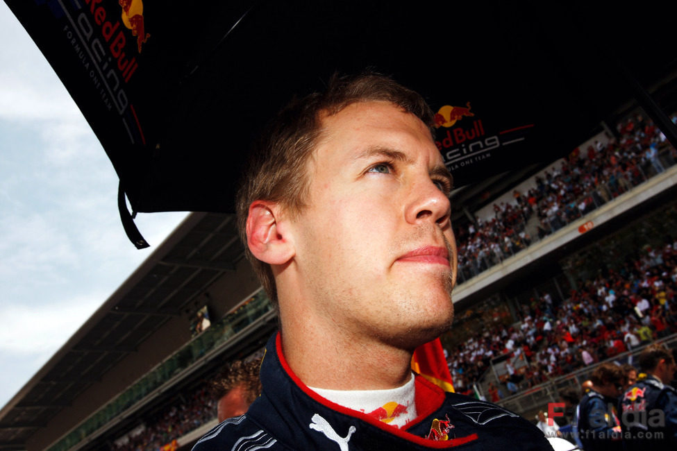 Sebastian Vettel en España