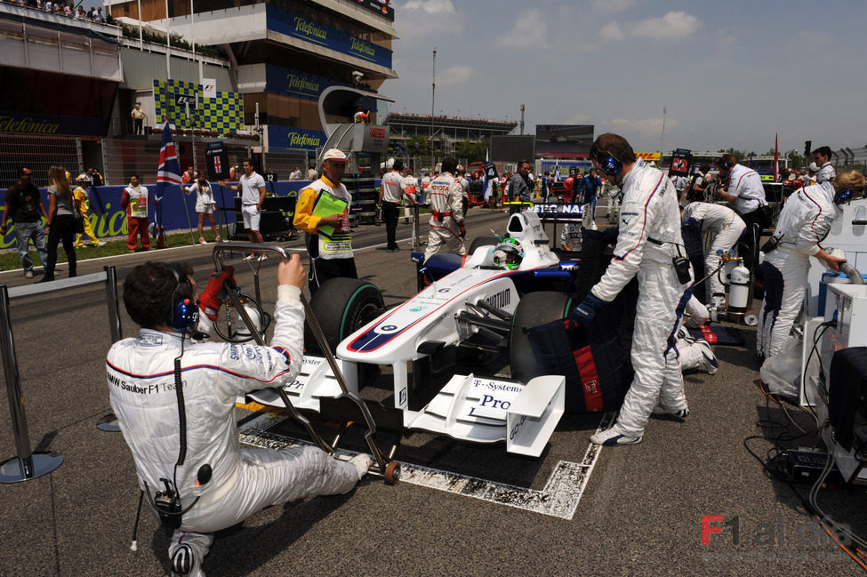 Nick Heidfeld en España