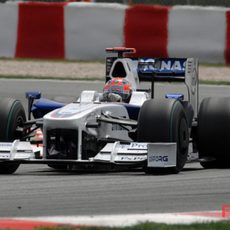 Robert Kubica en Montmeló