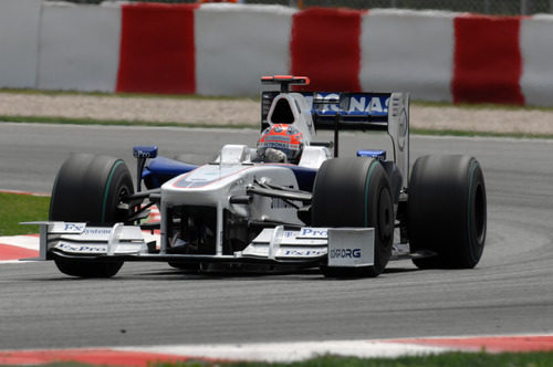 Robert Kubica en Montmeló