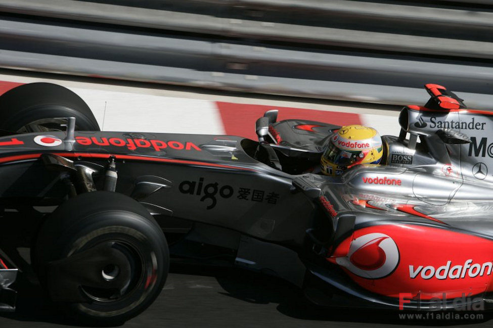 Hamilton en Mónaco