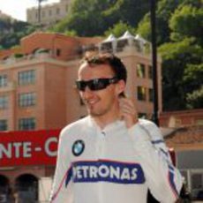 Kubica llega a Mónaco