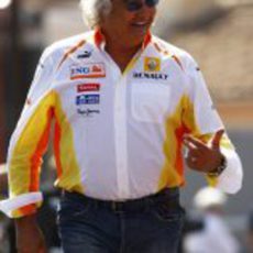 Briatore se dirige a su yate