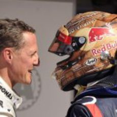 Schumacher felicita a Vettel por su 'pole' en Estados Unidos