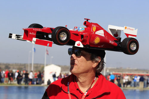 Con Ferrari en la cabeza