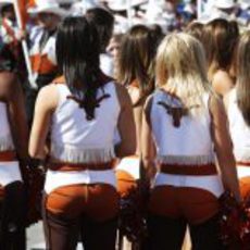 Muchas 'cowgirls' en el GP de Estados Unidos 2012