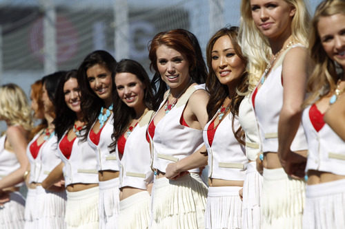 Más 'pit babes' del GP de Estados Unidos 2012