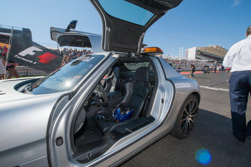 El coche de seguridad de la FIA en Austin