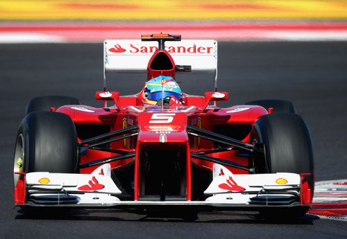 Fernando Alonso en la carrera de Austin