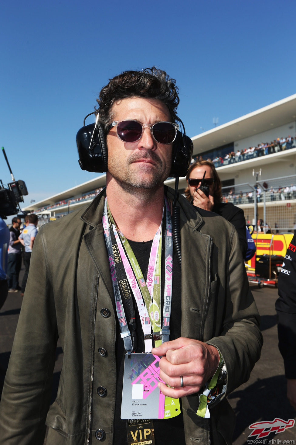 Patrick Dempsey en el Circuito de las Américas