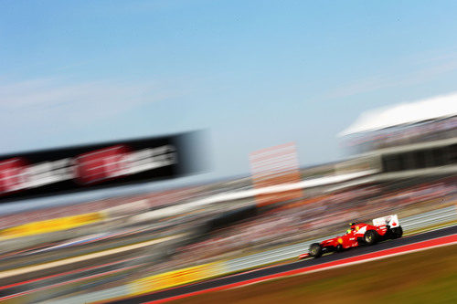 Felipe Massa en la carrera del GP de EE.UU. 2012