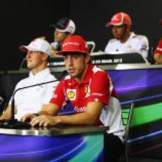 Rueda de prensa de la FIA del jueves en el GP de Brasil 2012