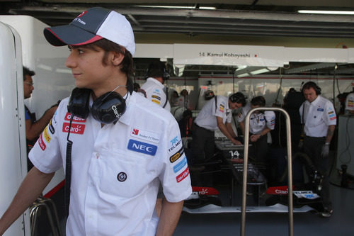 Esteban Gutiérrez será piloto titular de Sauber en 2013