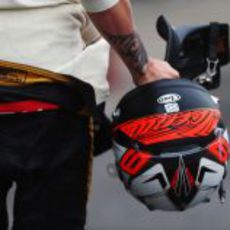 'Iceman' tuvo que retirarse en los Libres 3 de Interlagos