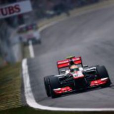 Hamilton busca la 'pole' en el GP de Brasil 2012