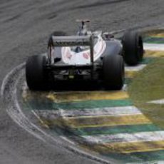 La trasera del Williams de Pastor Maldonado en Interlagos