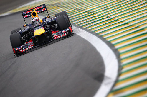 Sebastian Vettel terminó cuarto en la clasificación de Interlagos
