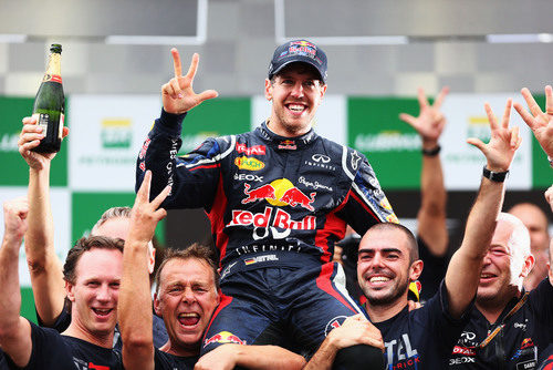 Tres títulos para Sebastian Vettel