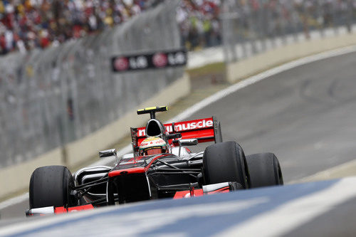 Lewis Hamilton logró su séptima pole del año en Brasil