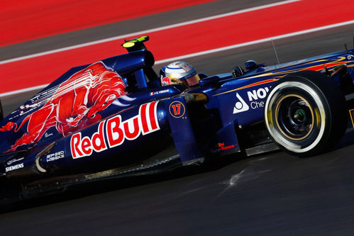 Jean-Eric Vergne prueba el compuesto medio en Austin