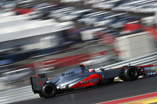 Jenson Button termina quinto el GP de Estados Unidos 2012