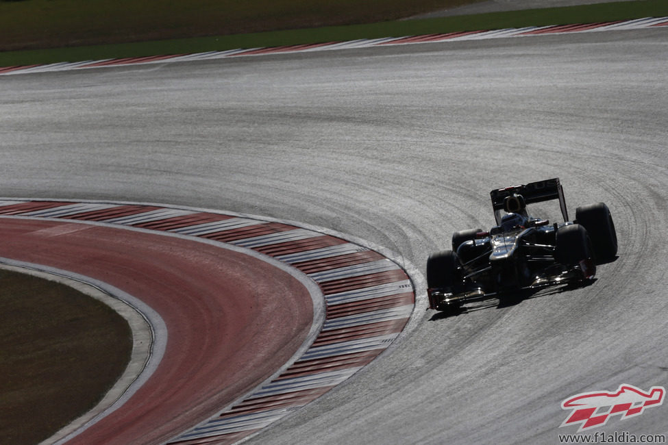 Kimi Räikkönen terminó en Austin en la sexta posición