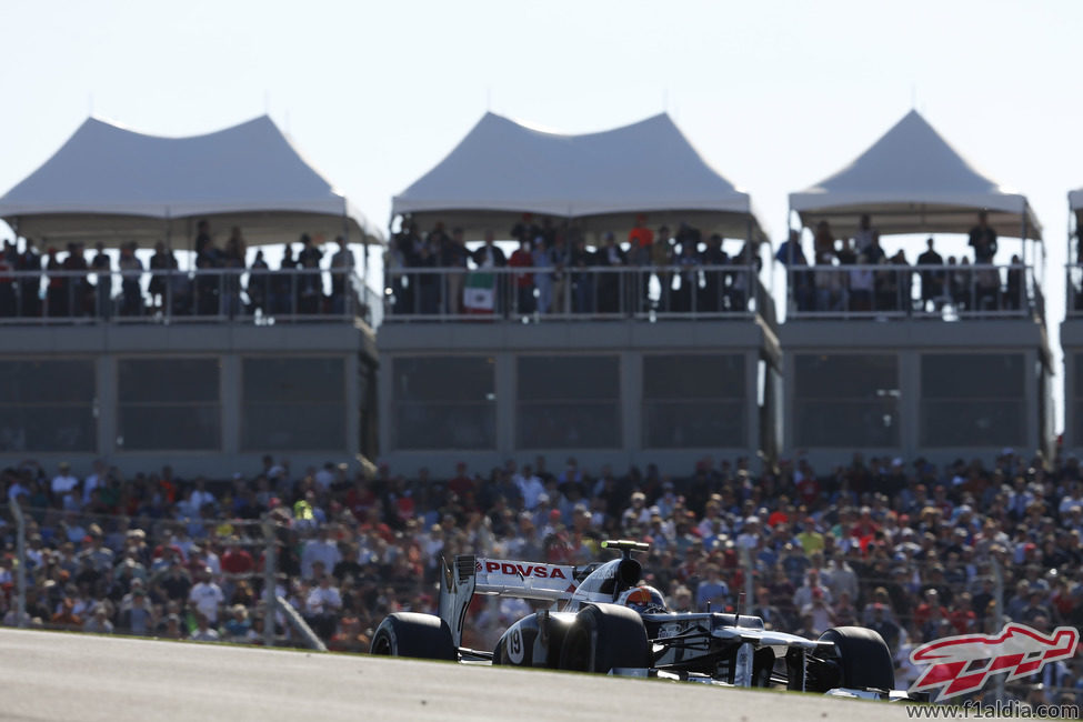 Bruno Senna terminó décimo el GP de Estados Unidos 2012