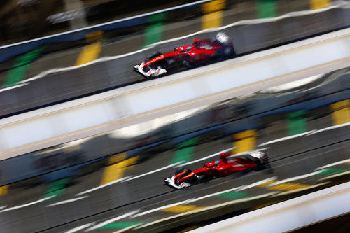 Fernando Alonso en los libres del GP de Brasil 2012