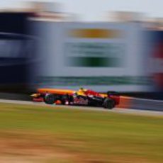 Mark Webber completa los últimos Libres 1 del año en Brasil