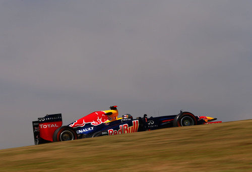 Sebastian Vettel completa los Libres 2 en Interlagos