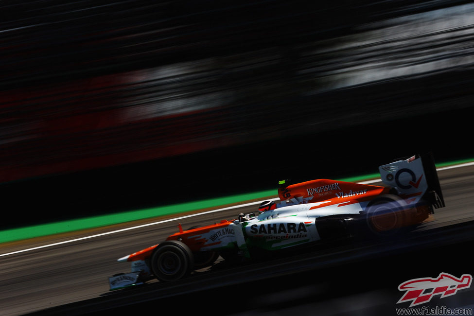 Nico Hülkenberg en los libres del GP de Brasil 2012