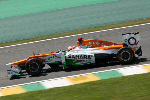 Paul di Resta prueba en Interlagos el ritmo del VJM05