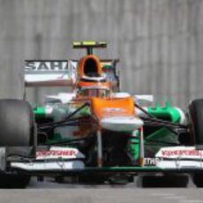 Nico Hülkenberg completa el último fin de semana con Force India